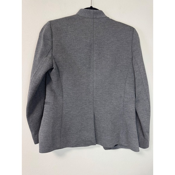J.Crew 365 Going Out Blazer in Gray Twill Open Front Career Lined Jacket‎ Size 2 - Picture 2 of 7